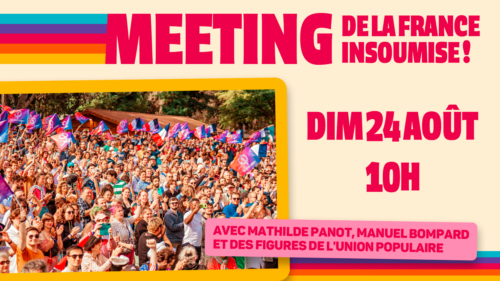 Meeting de la France insoumise !