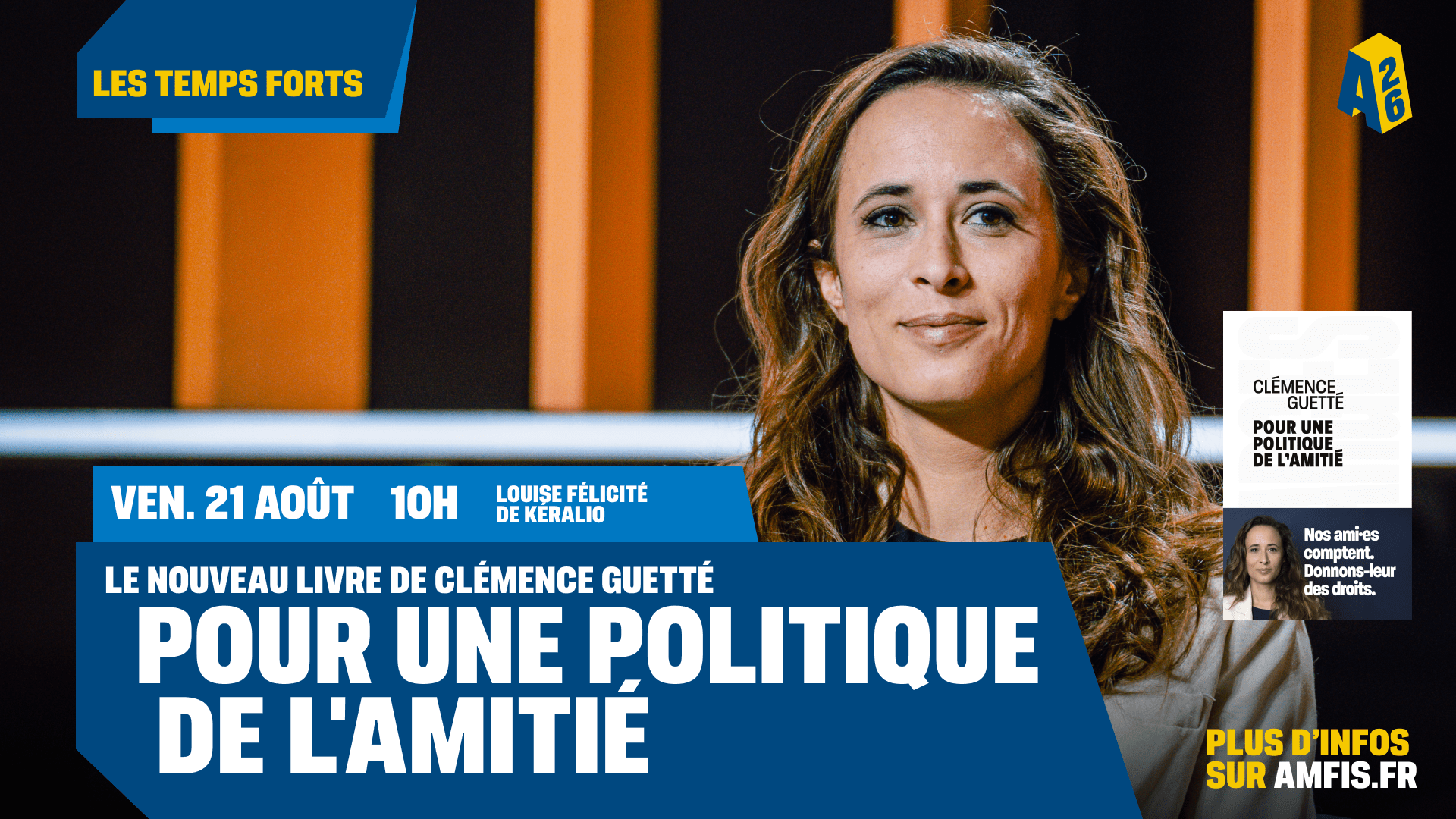 Pour une politique de l’amitié : le nouveau livre de Clémence Guetté