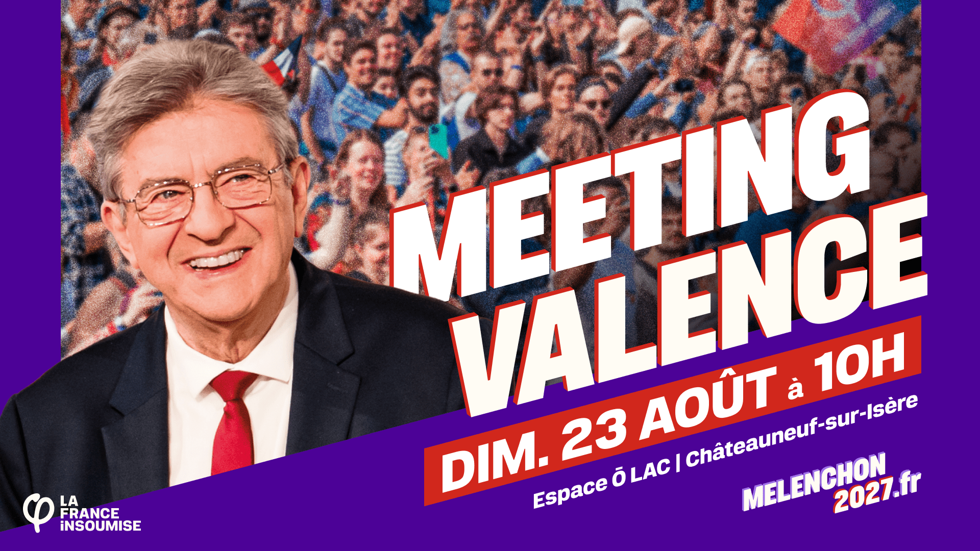 Meeting de Jean-Luc Mélenchon