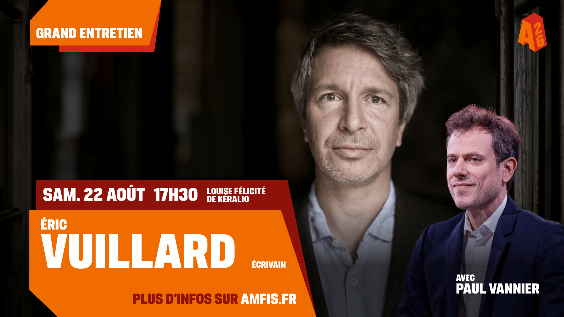 Grand entretien avec Éric Vuillard